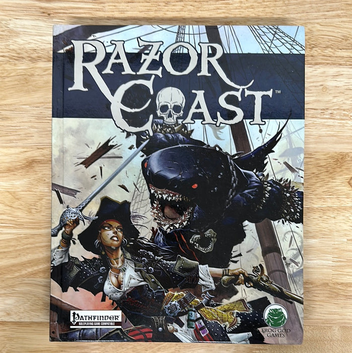 Razor Coast RPG hardcover