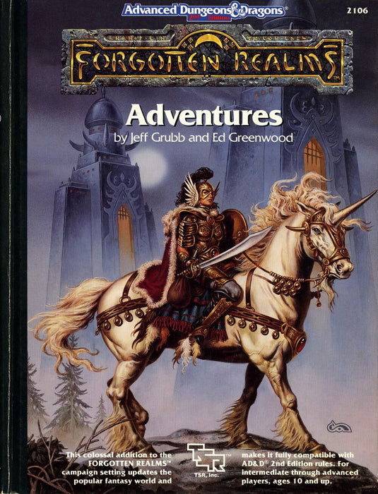 Forgotten Realms - Adventures (1st print)