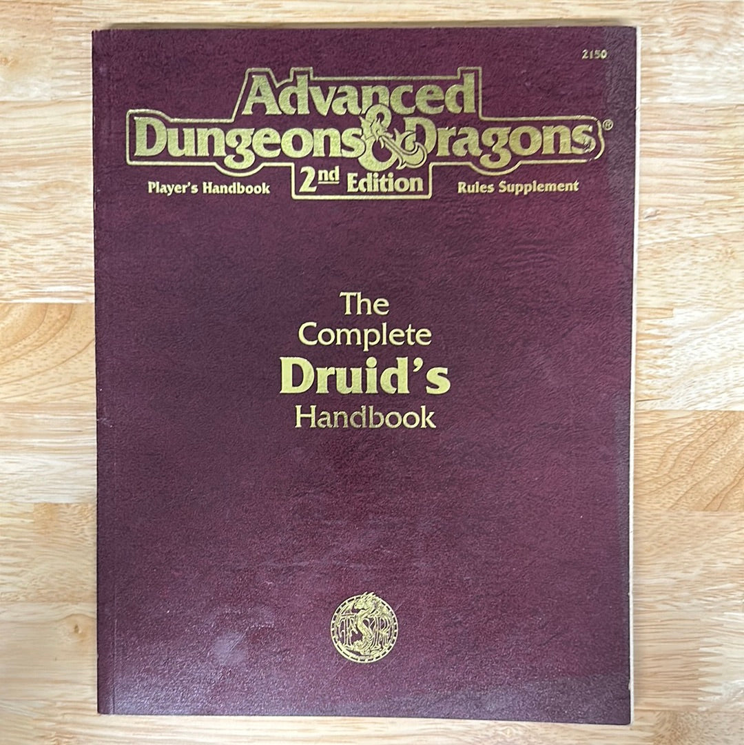 The Complete Druid’s Handbook (1st Printing) — RPG Market