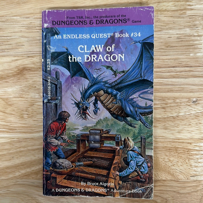 An Endless Quest Book #34 Claw of the Dragon