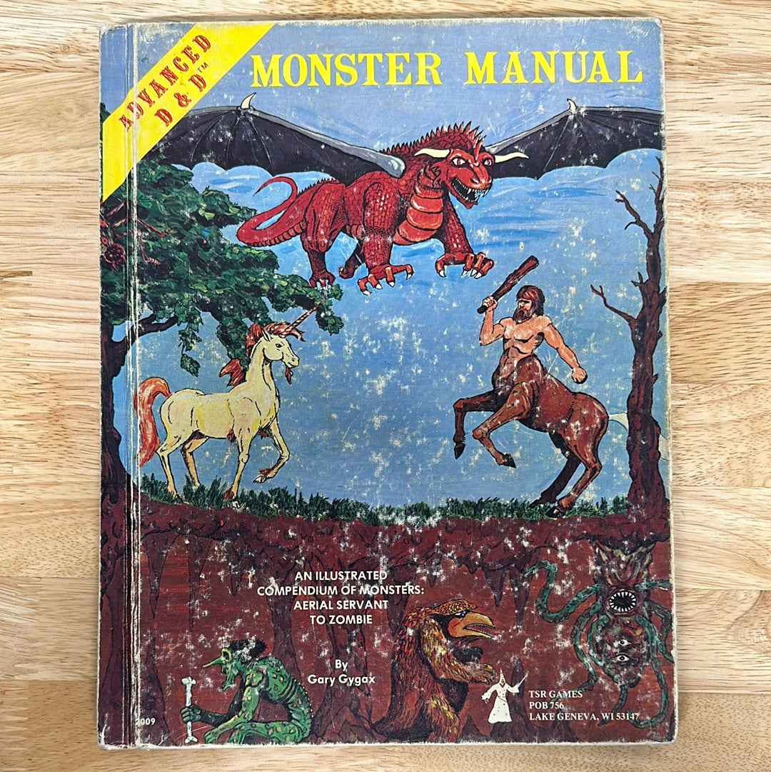 AD&D Monster Manual 1e (5th printing) — RPG Market