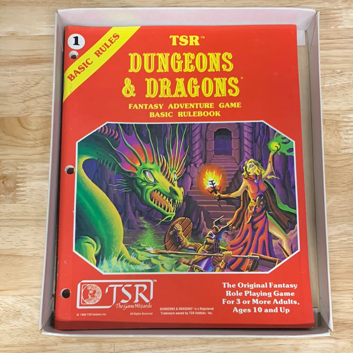 Dungeons & Dragons Basic Set (10th print no crayon)