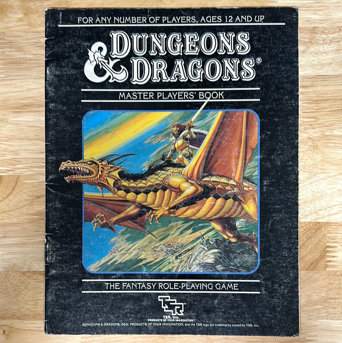 Dungeons and Dragons Master Player’s Book