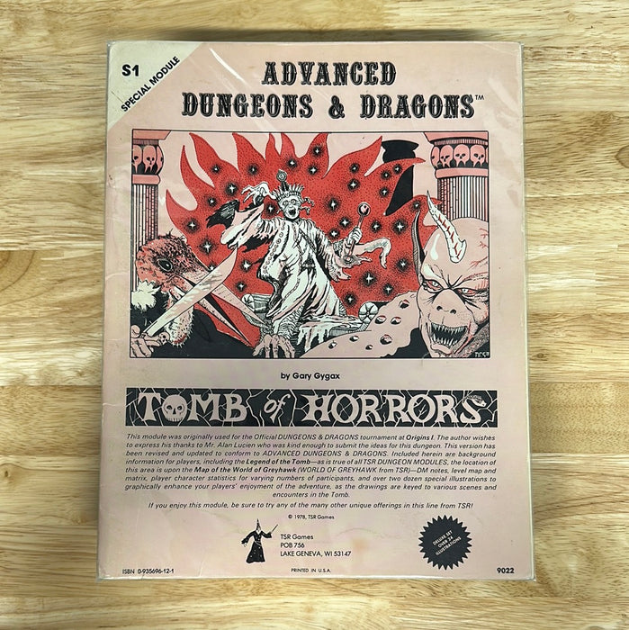 S1 Tomb of Horrors (Mono) (3rd Printing)