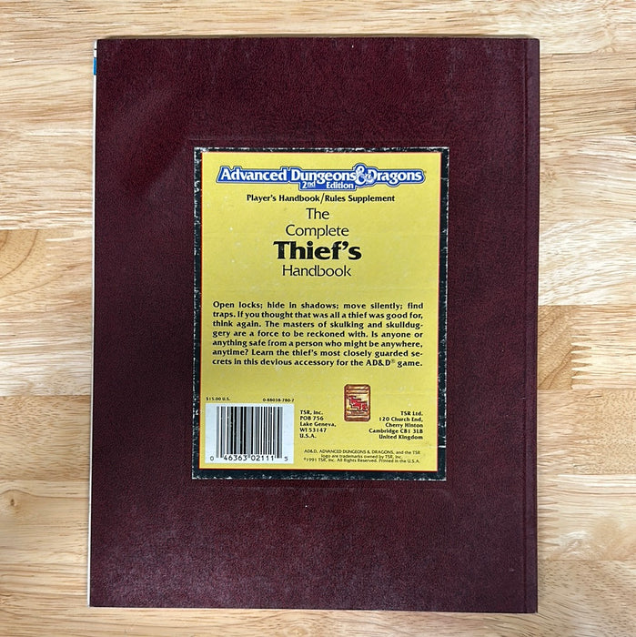 The Complete Thief’s Handbook (2nd print)
