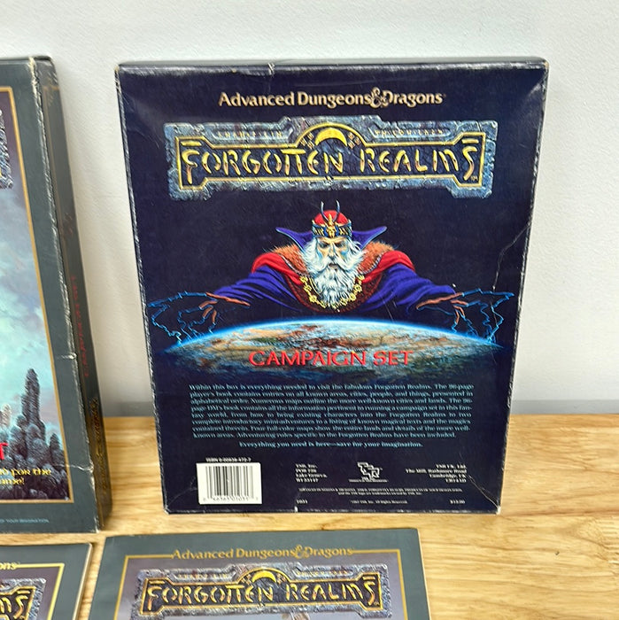 Forgotten Realms Campaign Set 1st Edition first printing