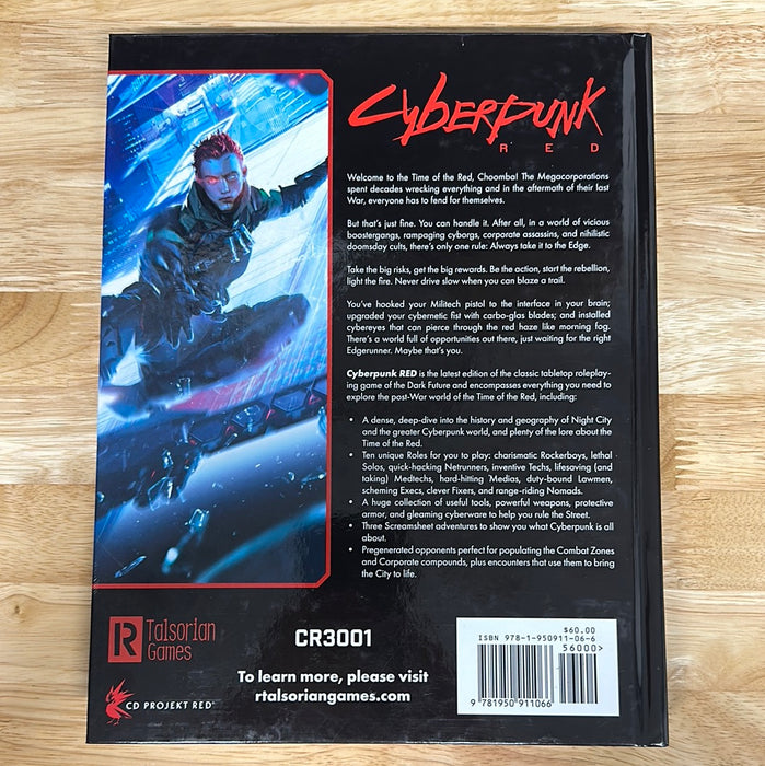 Cyberpunk RED Core Rulebook