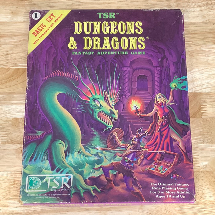 Dungeons & Dragons Basic Set (10th print no crayon)