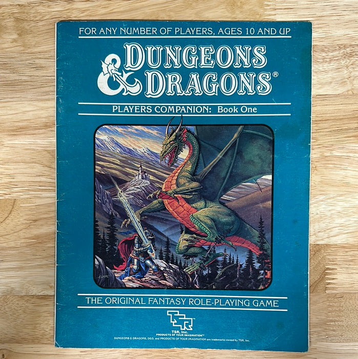 Dungeons and Dragons Players Companion: Book One (book only)