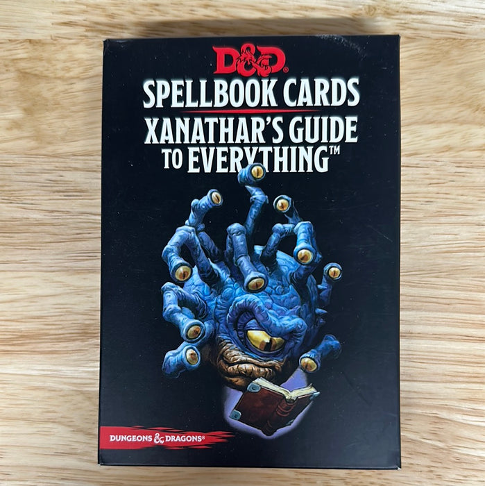 Spellbook Cards Xanathar’s Guide to Everything