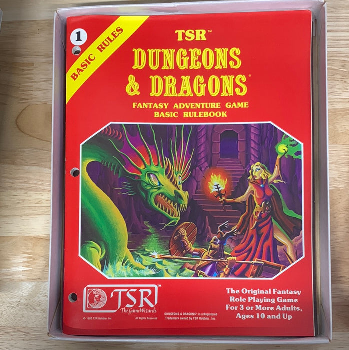 Dungeons & Dragons Basic Set (9th print no crayon)