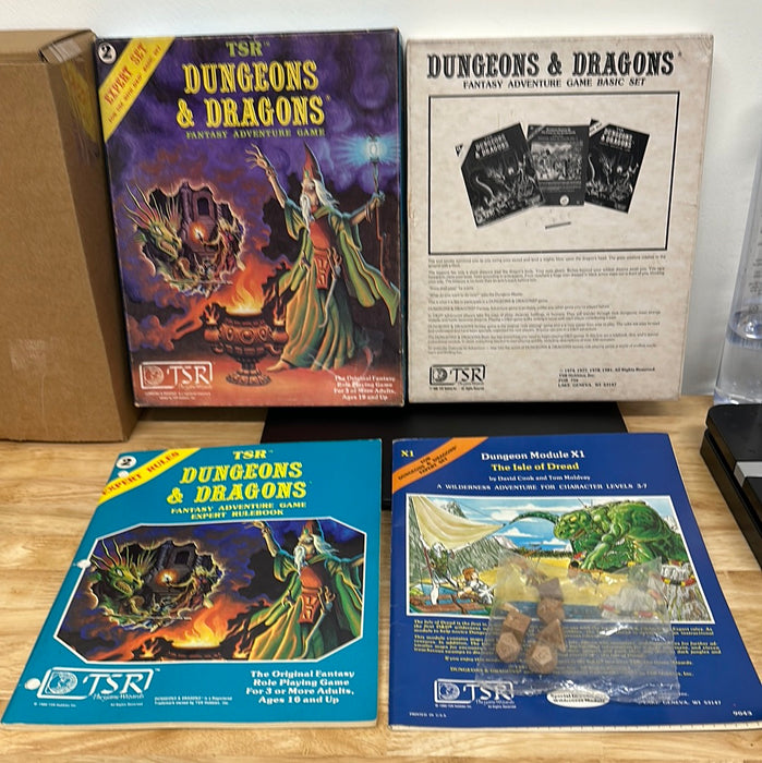 Dungeons and Dragons Expert Set first edition