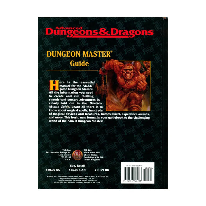 Dungeon Master Guide (2nd edition, 1st printing)